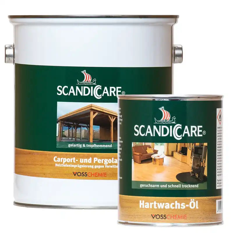 SC SCANDICCARE Carport- und Pergola Öl in verschiedenen Größengebinde Markenprodukt